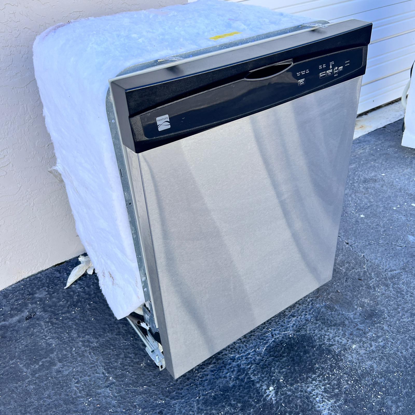 Kenmore Black Stainless Steel Dishwasher Kenmore Black Stainless Steel Dishwasher